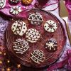 Christmas bauble Florentines