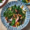 Rainbow chard in garlic butter