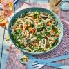 Coronation chicken pilaf salad