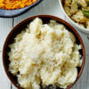 Garlic and Parmesan olive oil mash
