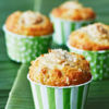 Banana and coconut muffins