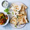 Greek quesadillas