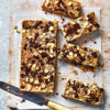 Choc-hazelnut banana bars