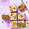 Tropical carrot cake squares