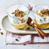 Apple and cardamom yogurt pots