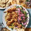 Chicken kebab platter