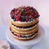 Summer berry layer cake