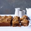 Coffee & walnut traybake