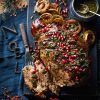 6. Spiced pomegranate and clementine slow-roast lamb leg