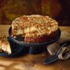 Apple crumble cheesecake