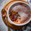 Kentish cherry batter pudding