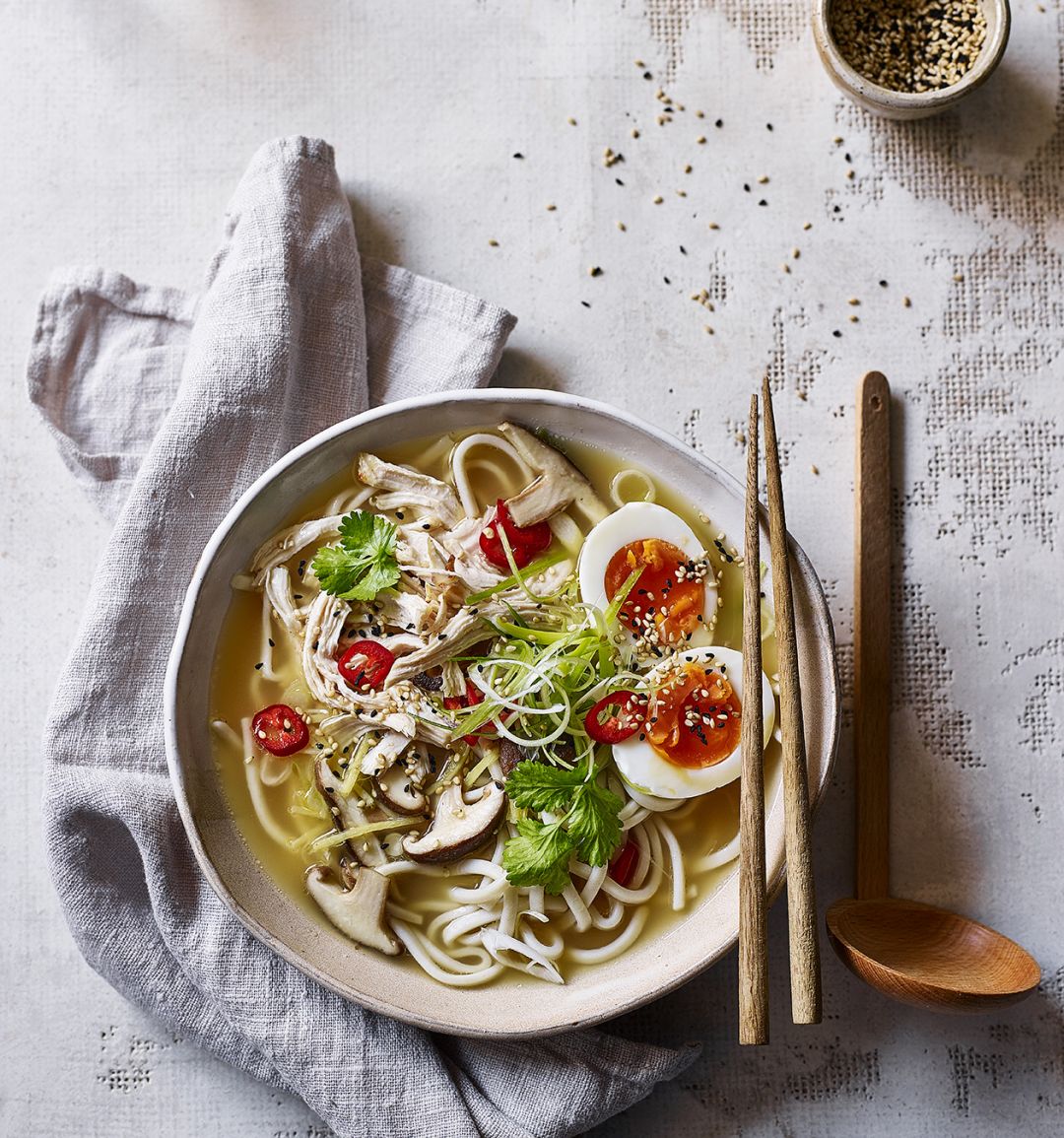 Cheat’s chicken ramen