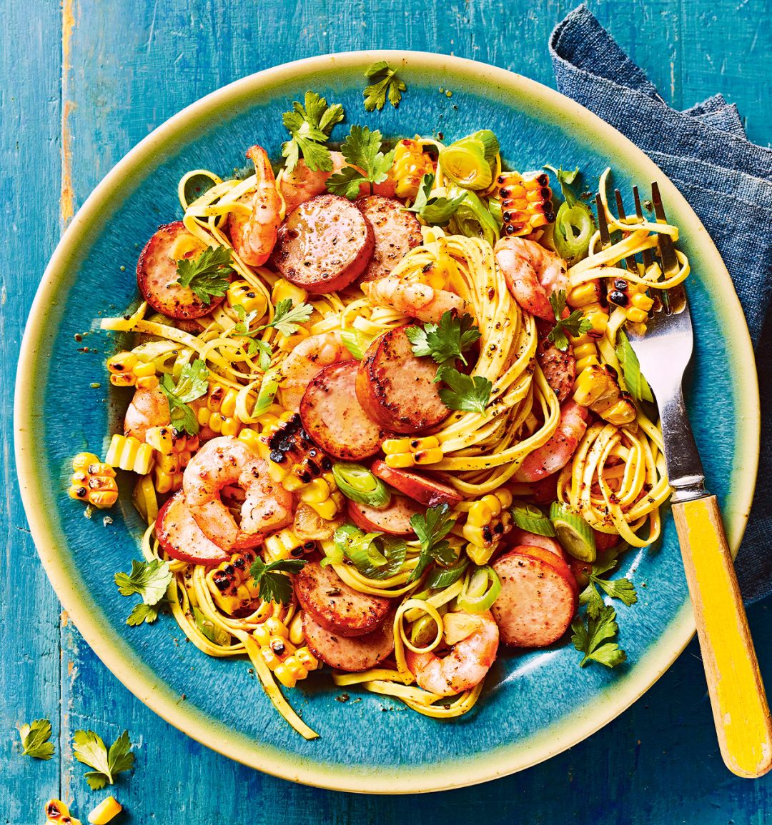 Cajun shrimp pasta