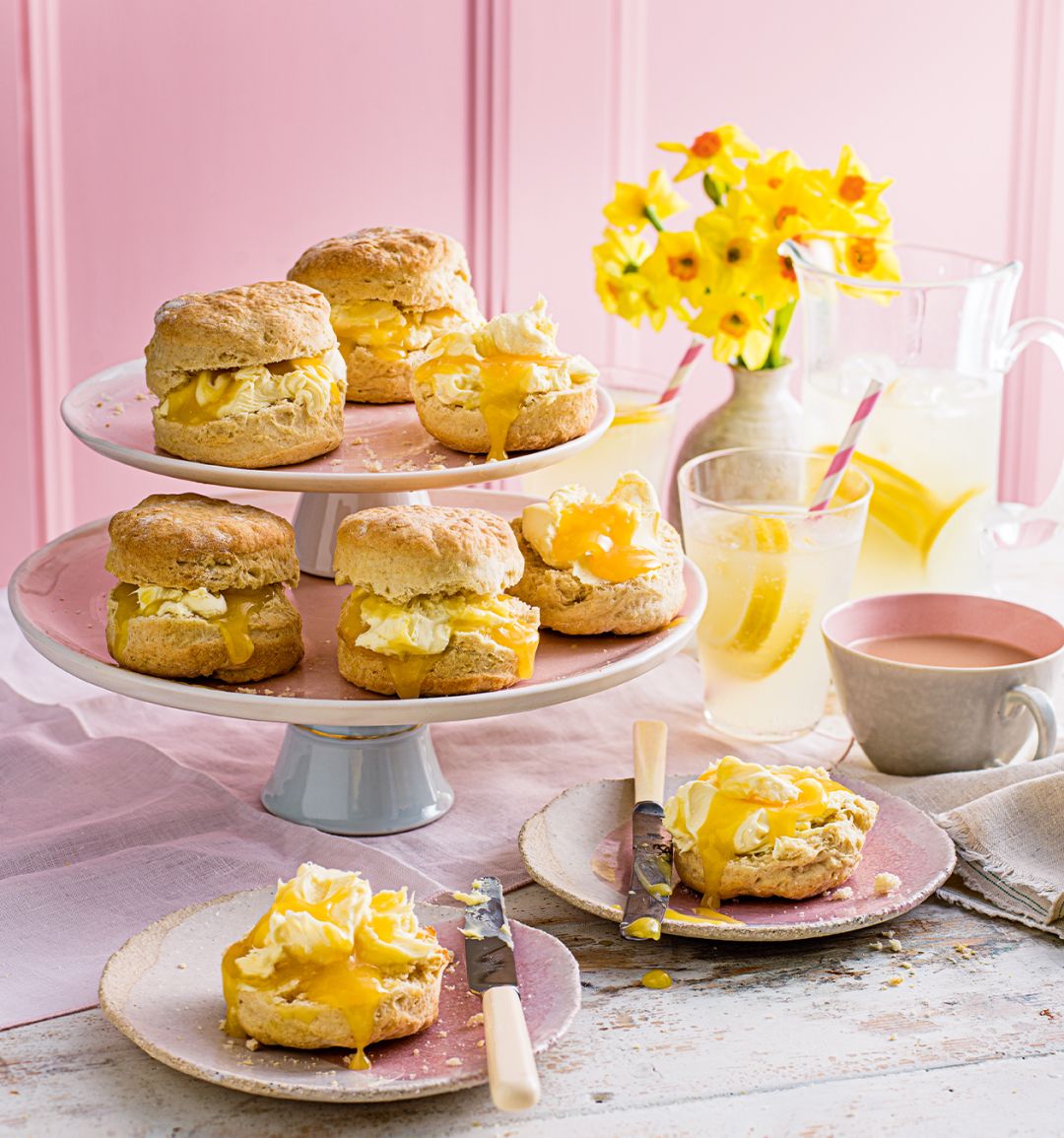Lemonade scones