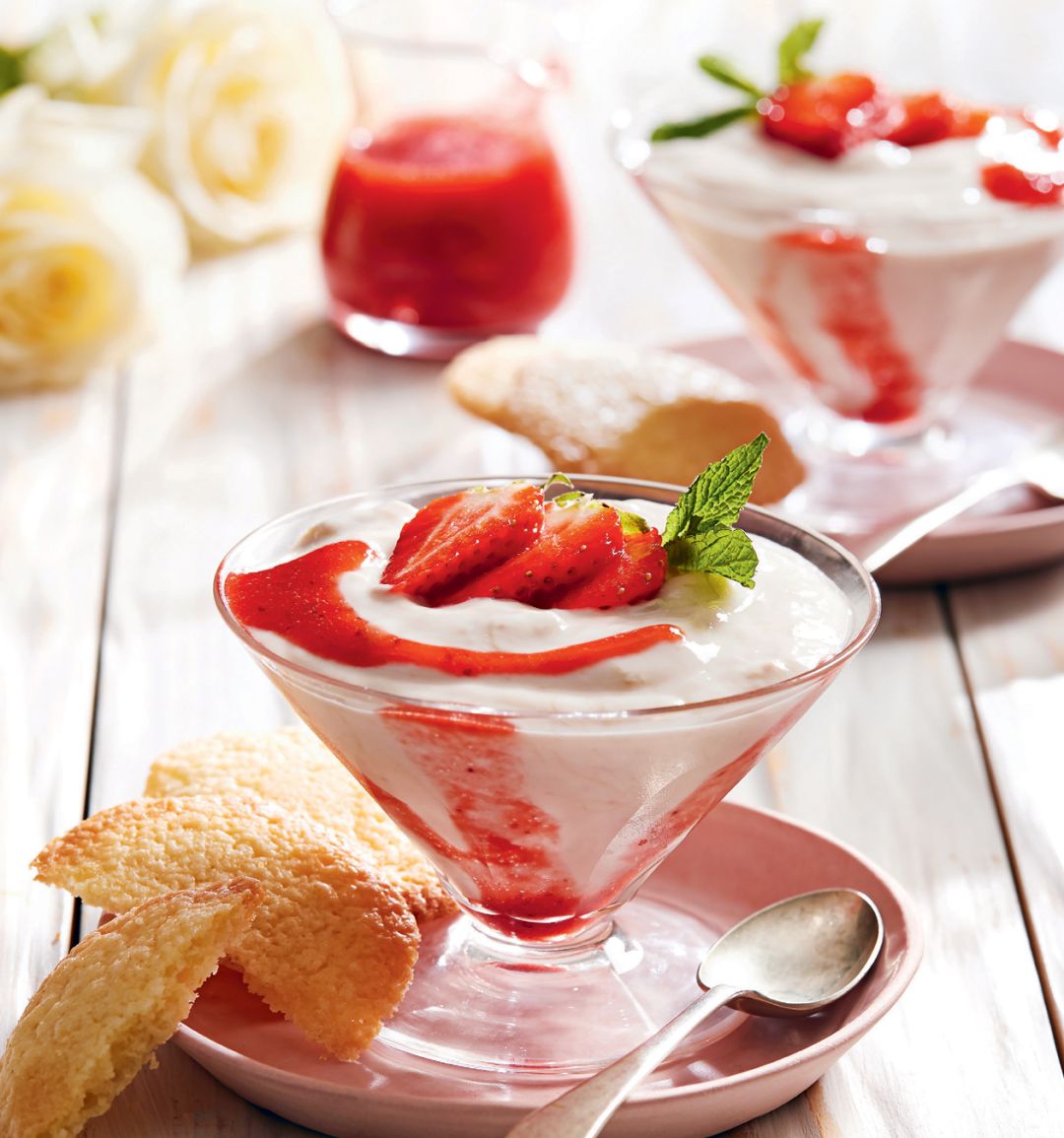 Sponsored: Berry and rhubarb treats with lemon thins from Bonne Maman