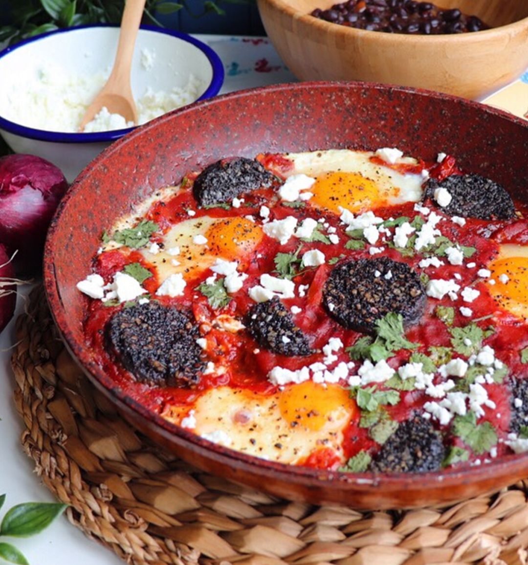 Sponsored: Huevos rancheros with Clonakilty Blackpudding