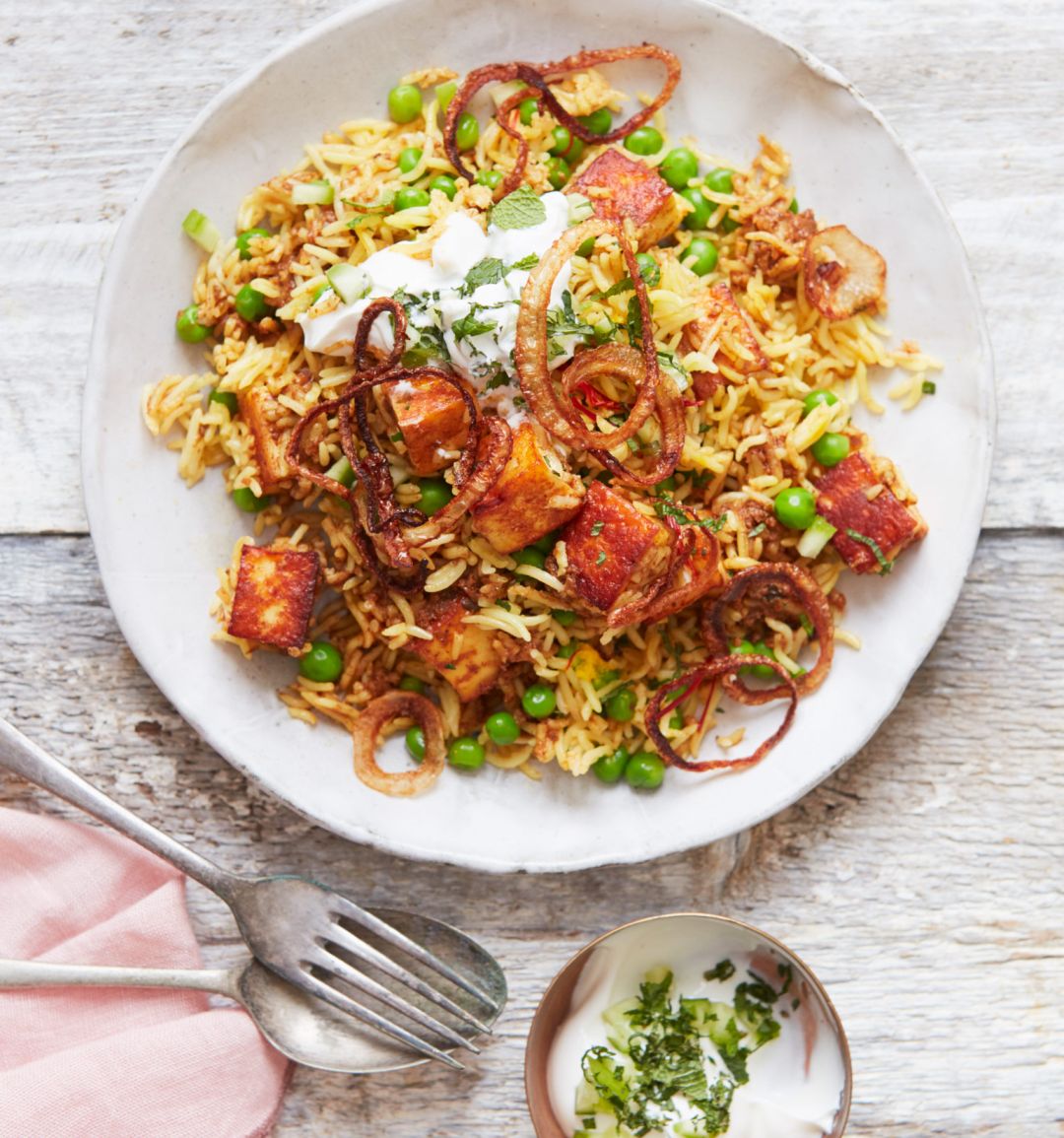 Sponsored: Paneer and pea biryani from The Spice Tailor