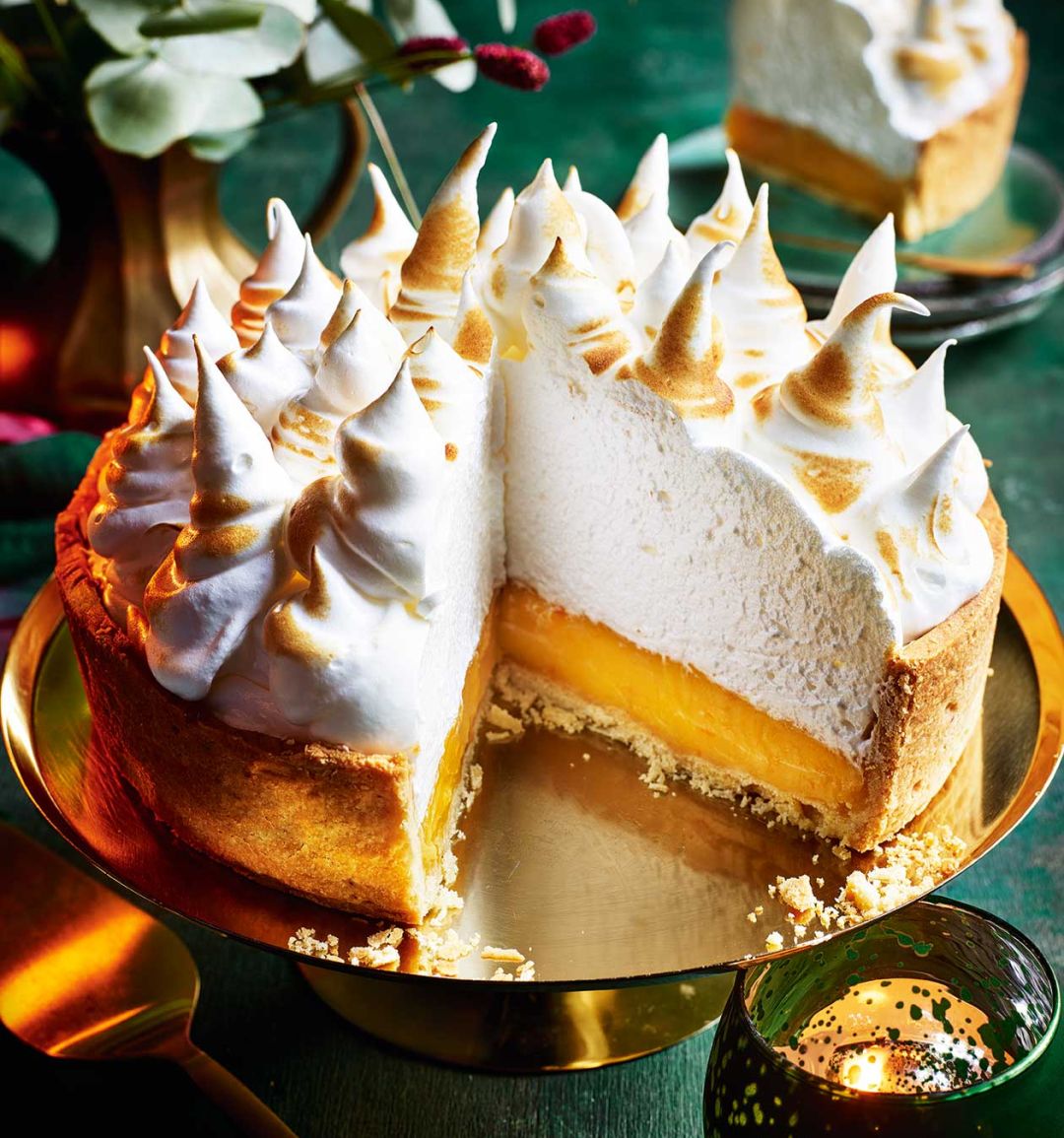 Clementine meringue pie
