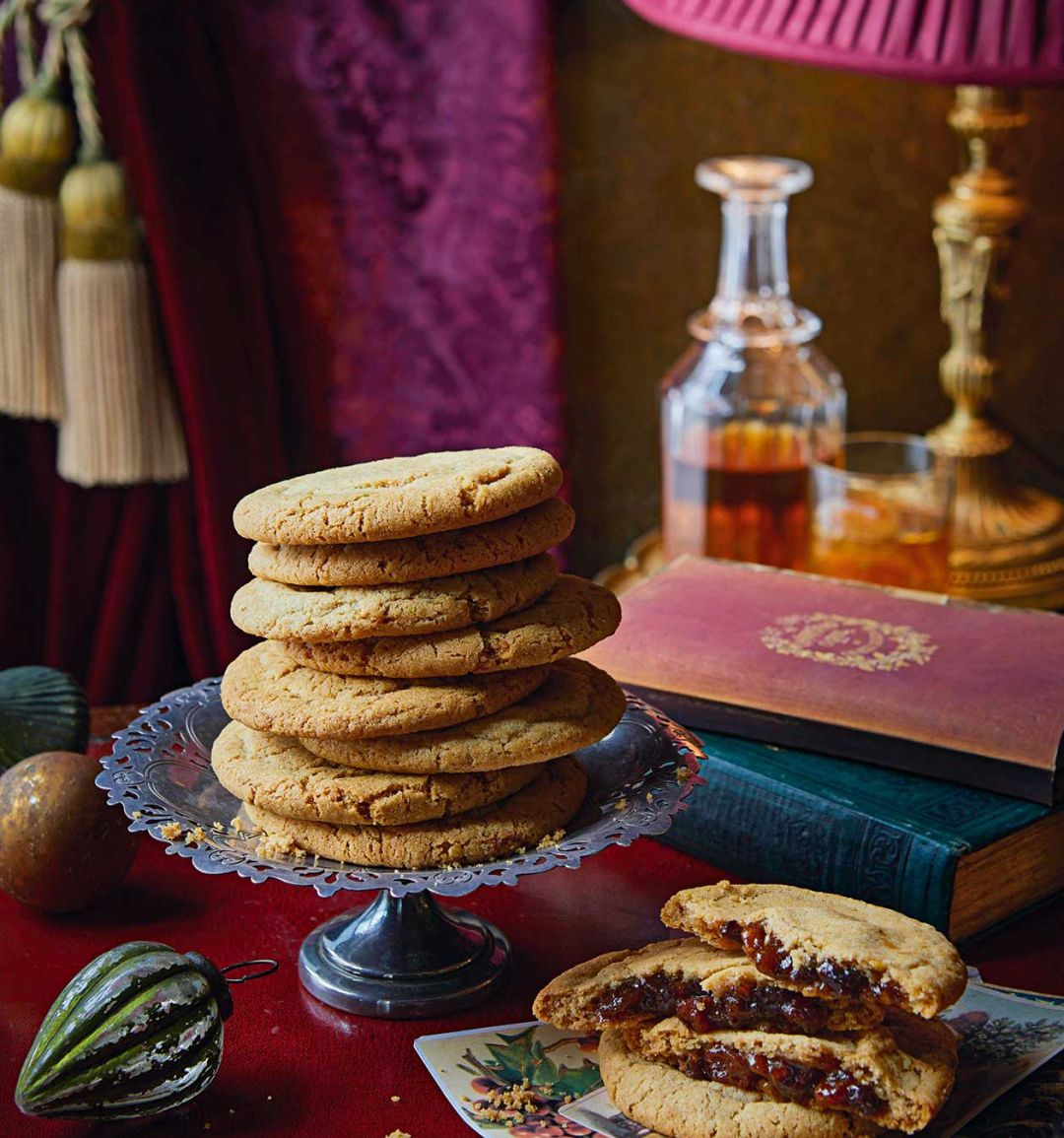 'Mince pie' stuffed cookies