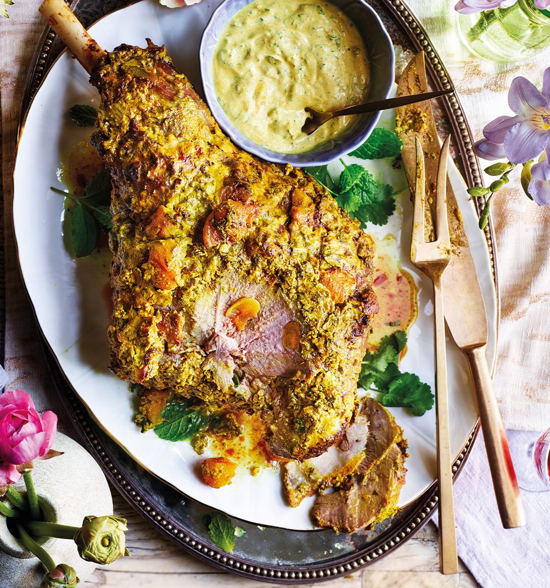 Coronation roast lamb