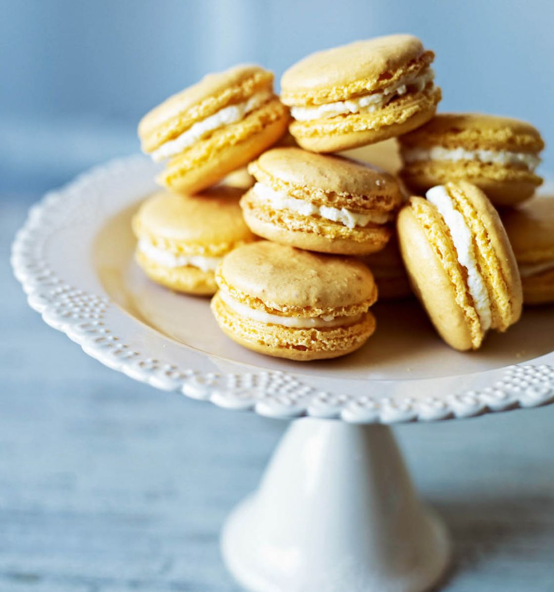Pineapple and coconut macaroons