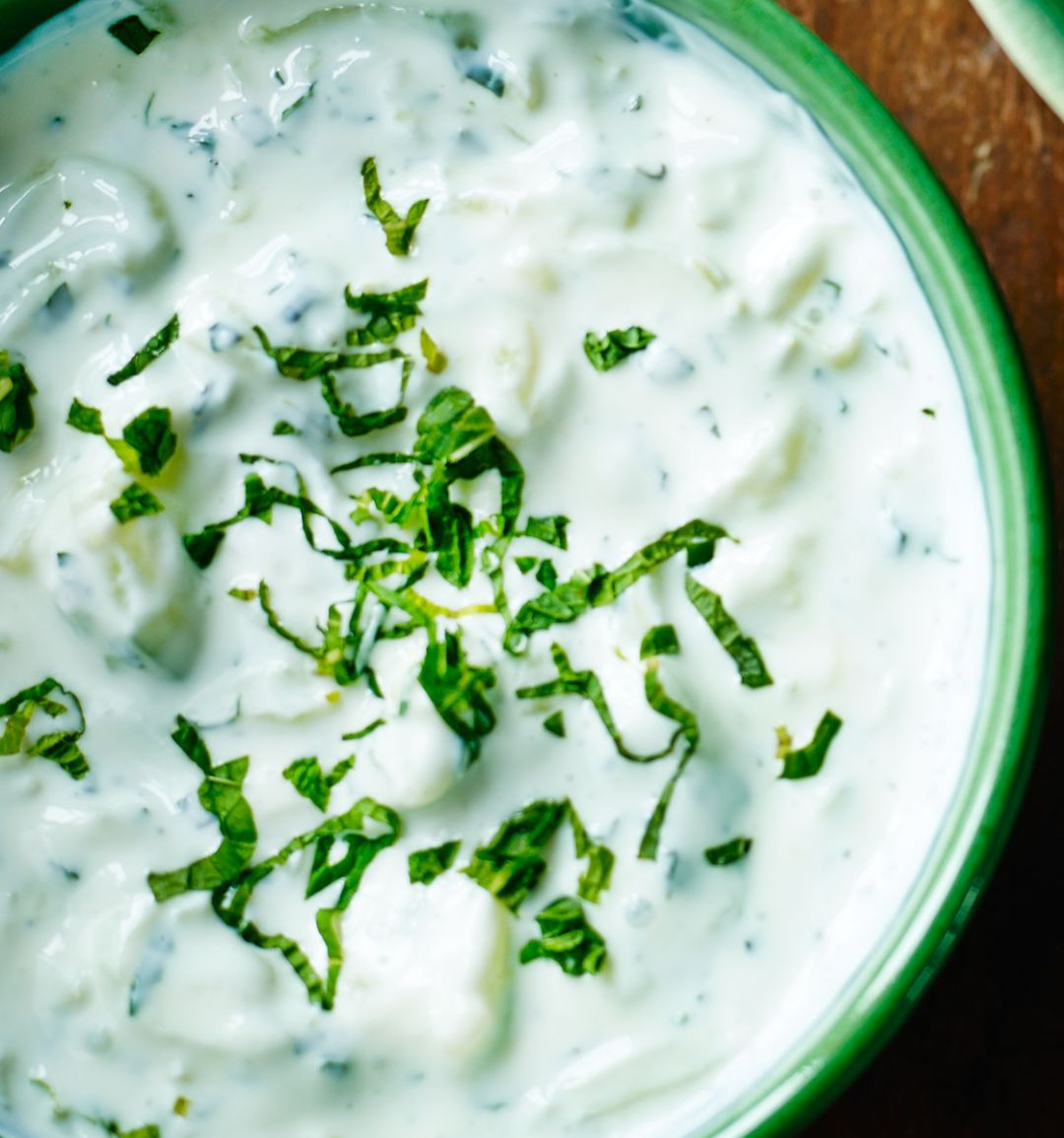 Cucumber raita