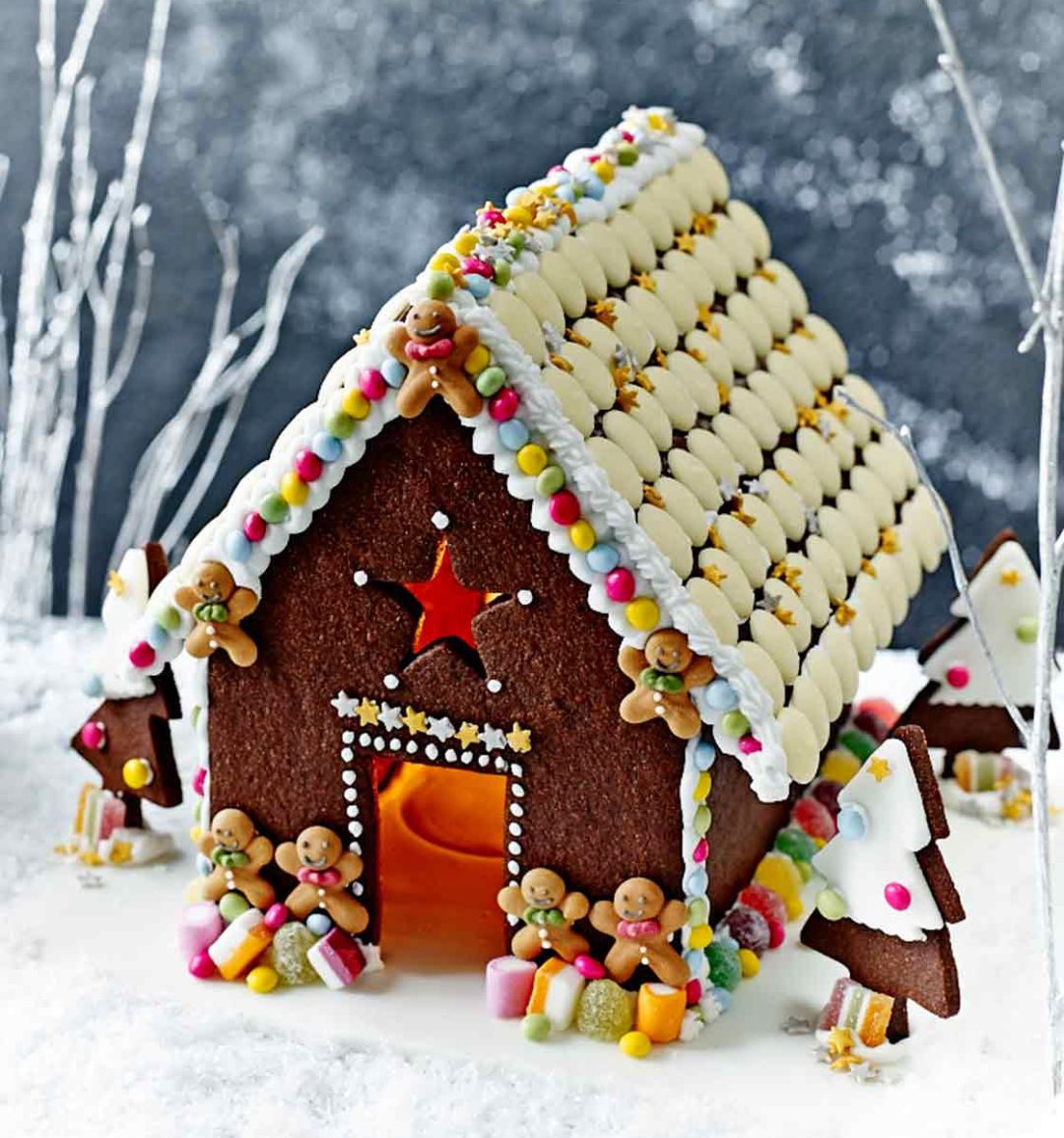 Chocolate Christmas house 