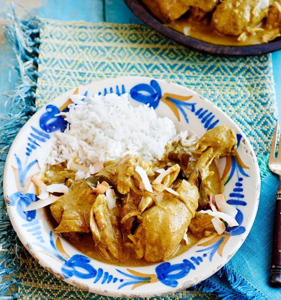 Maldivian chicken curry