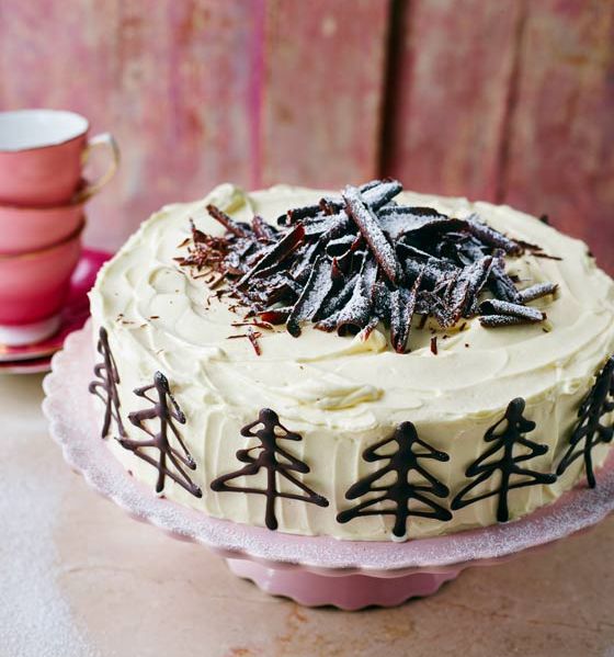 Baked white chocolate cheesecake 