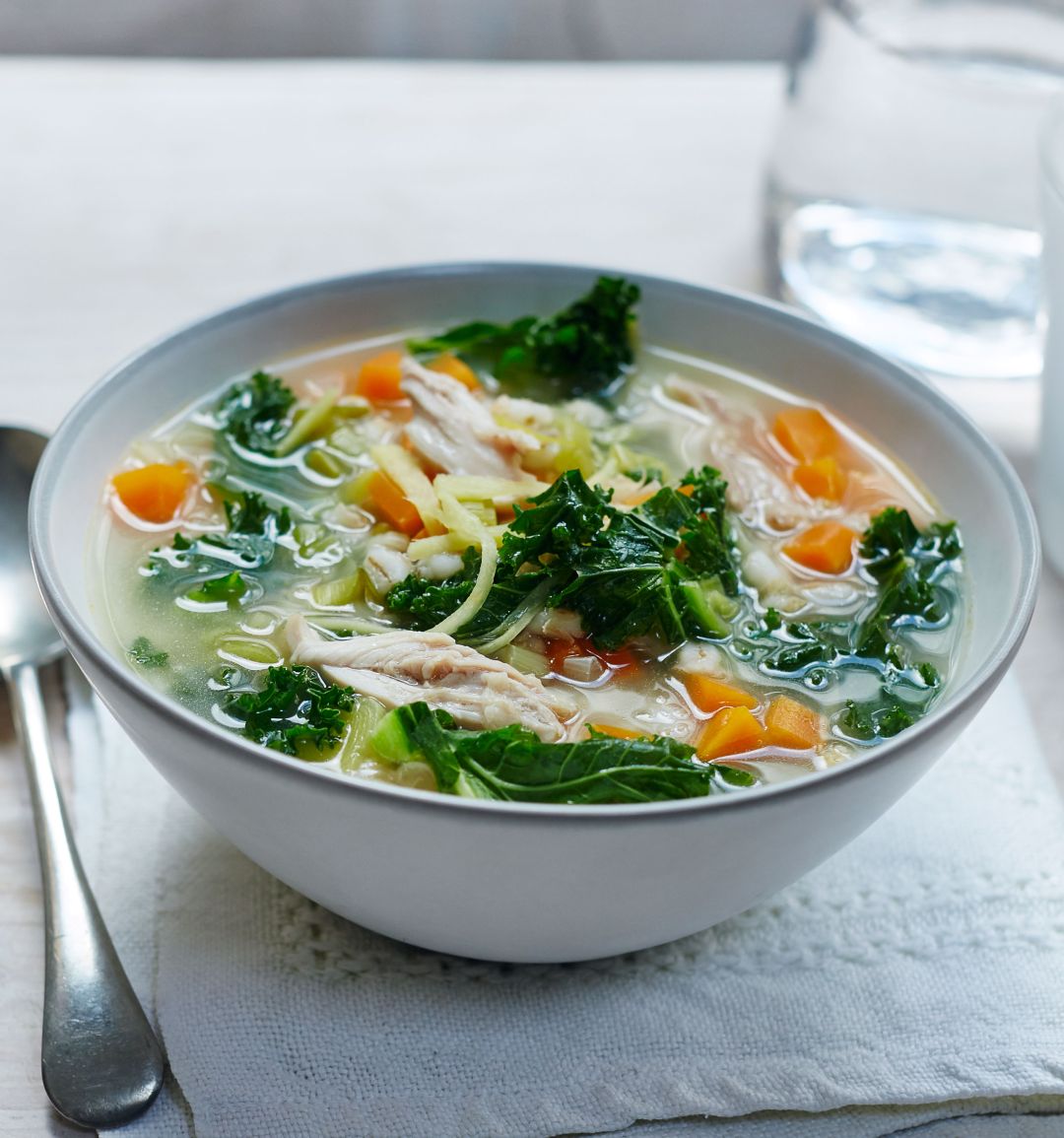 Reviving chicken broth 