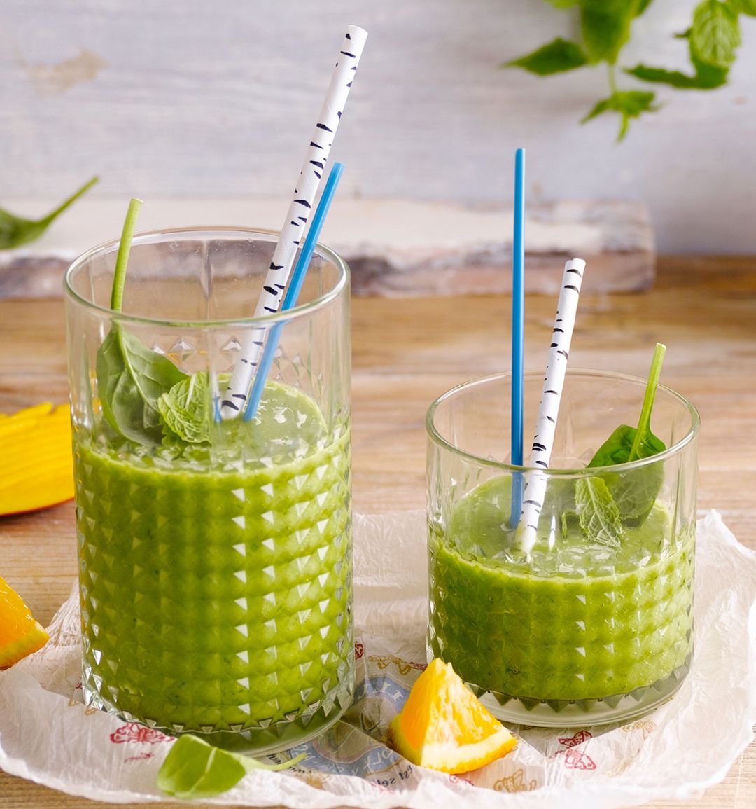 The great green coconut smoothie