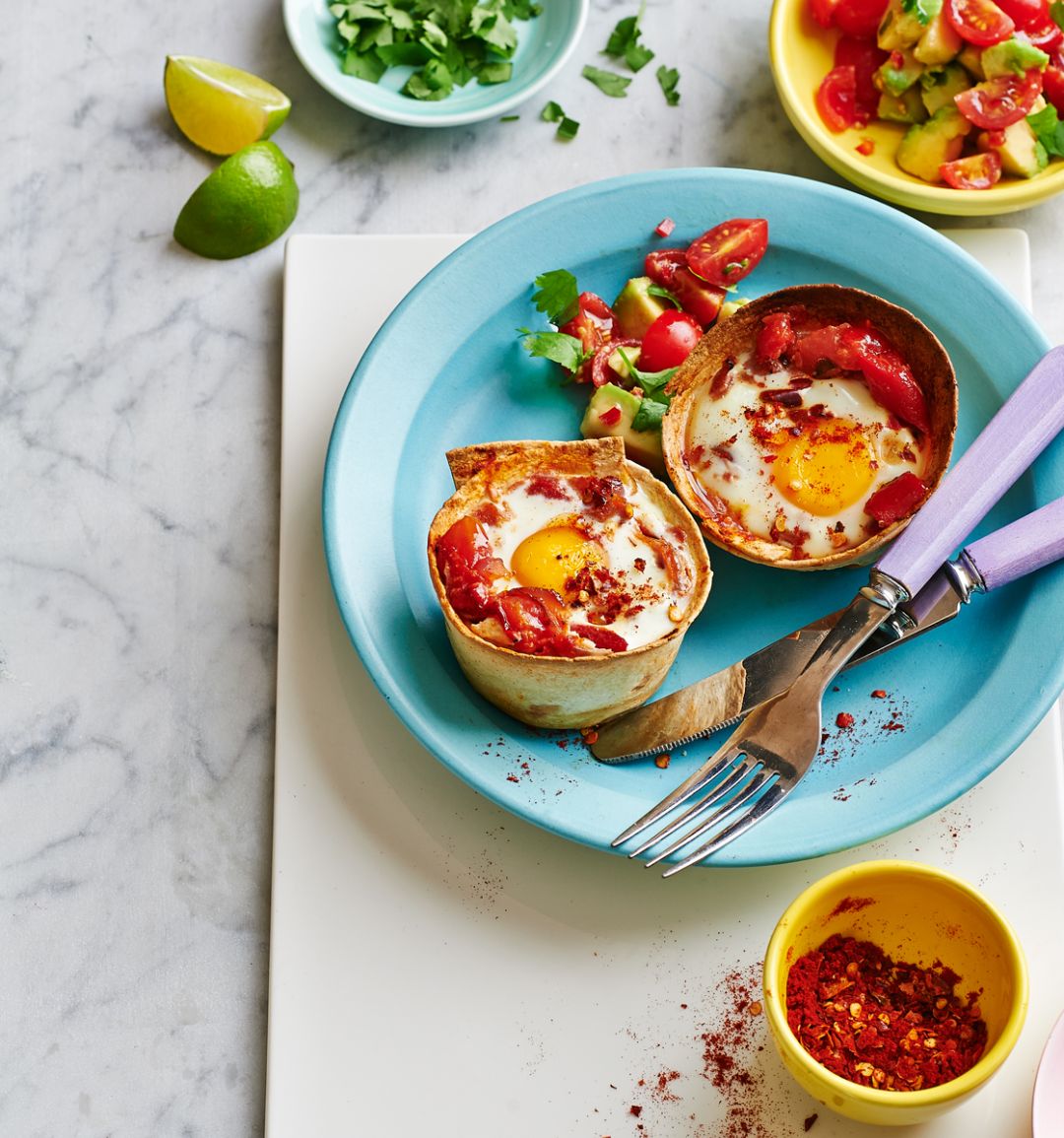 Huevos rancheros cups