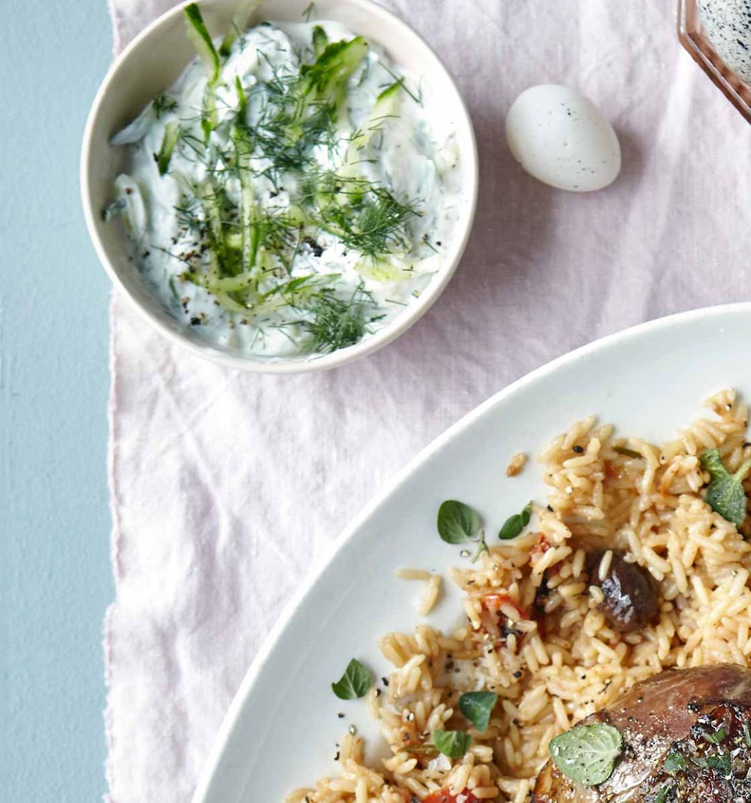 Gizzi Erskine's tzatziki 