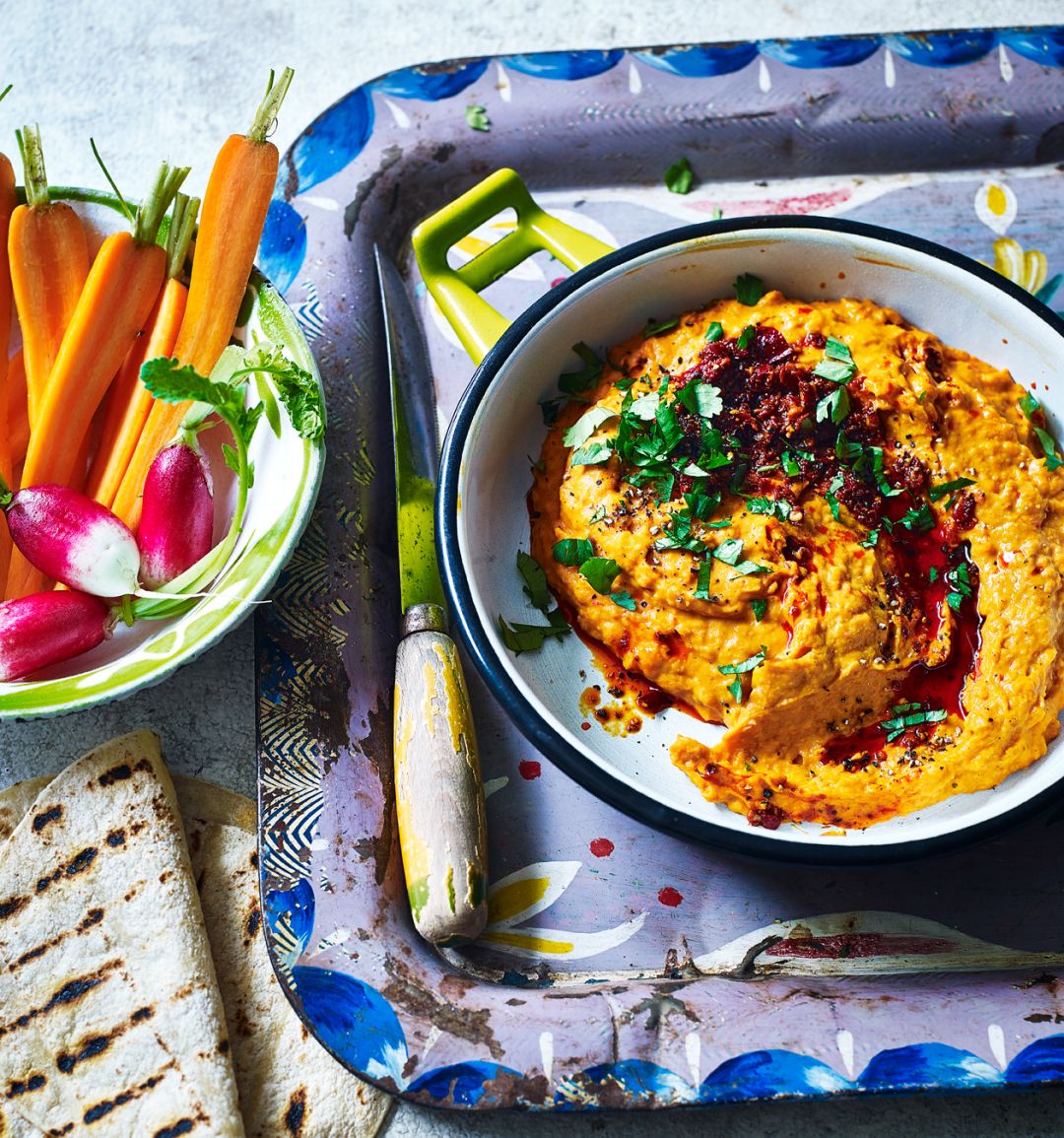 Spicy cannellini houmous