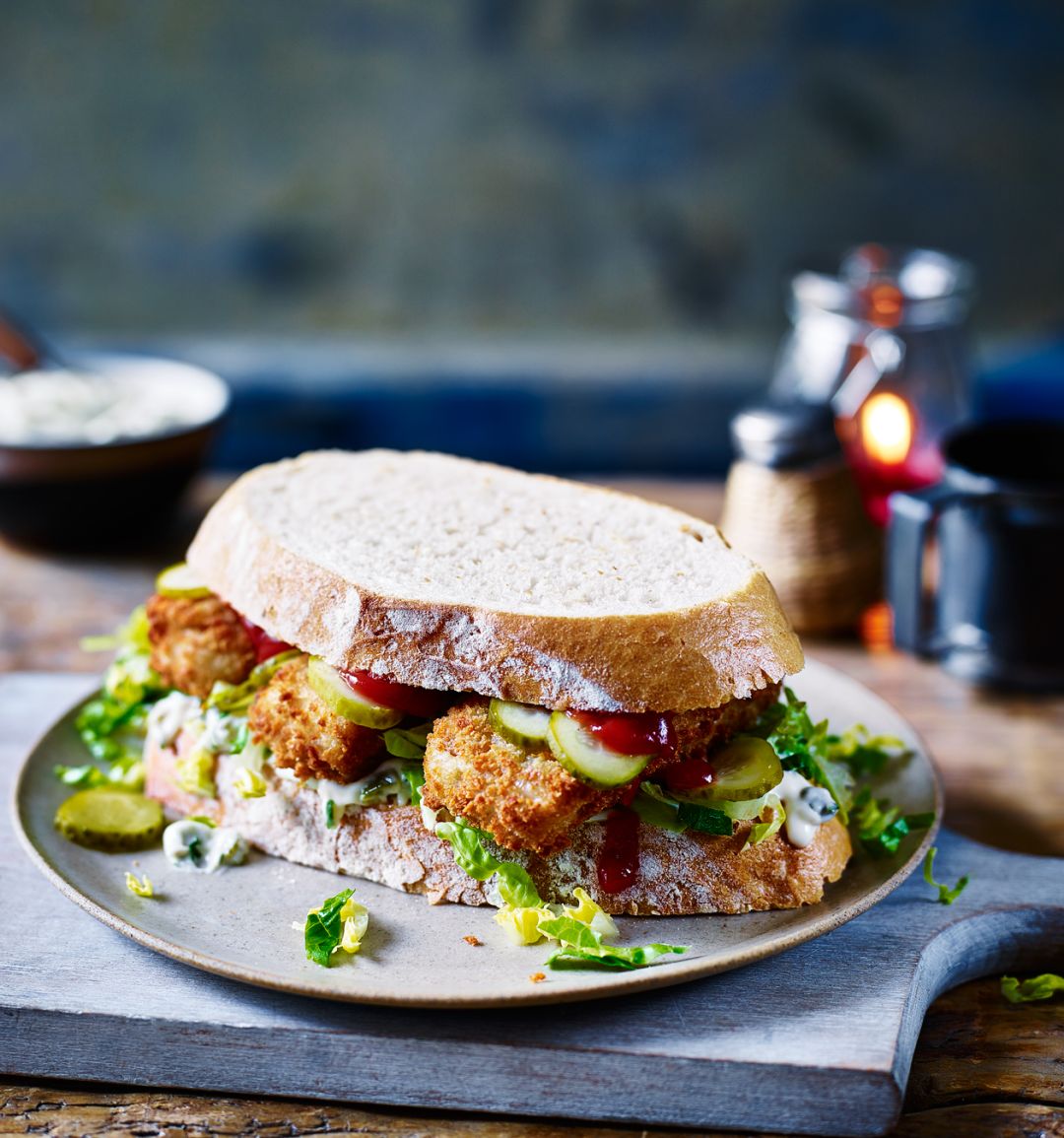 Ultimate fish finger sandwich
