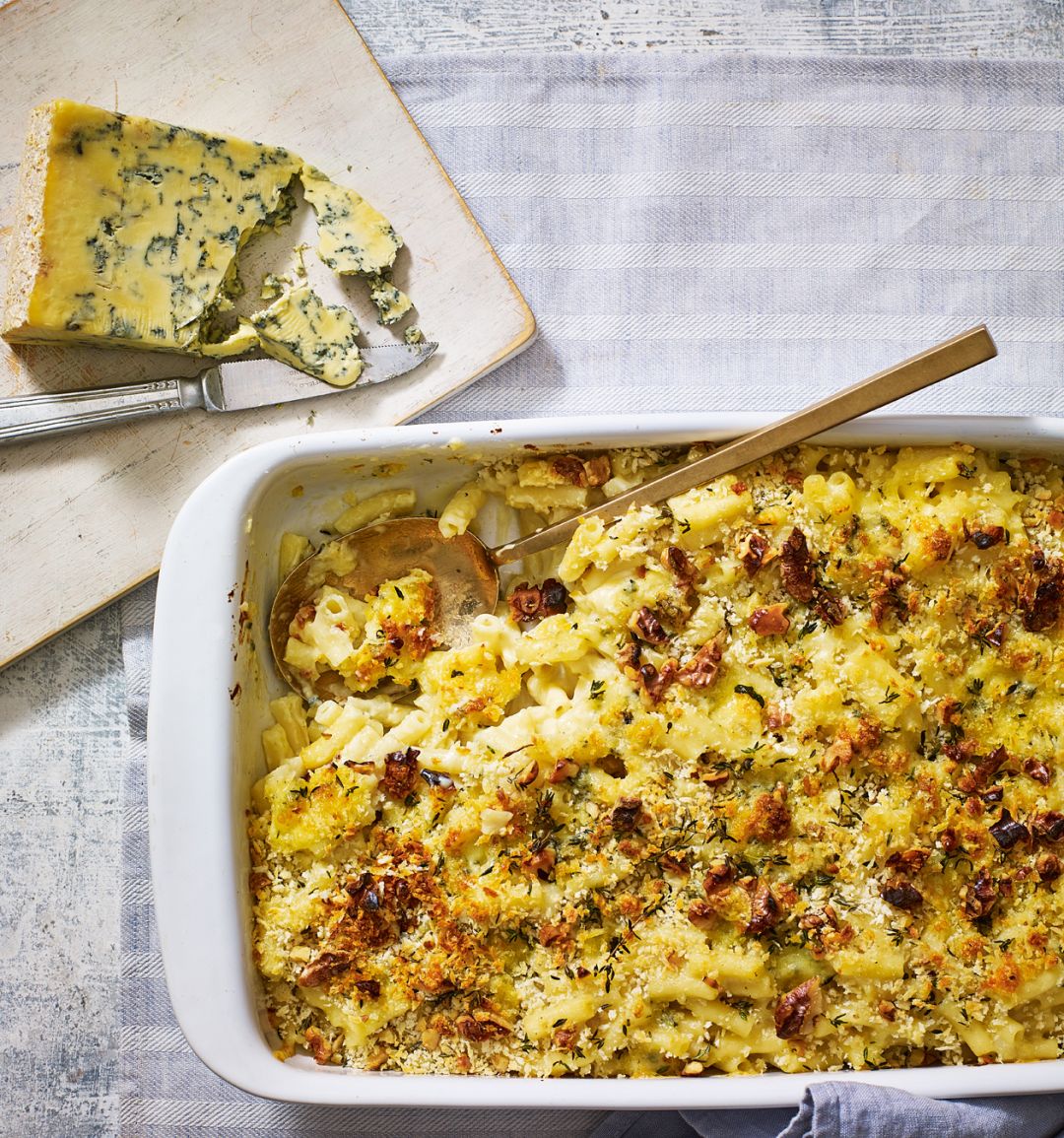 Stilton mac and cheese