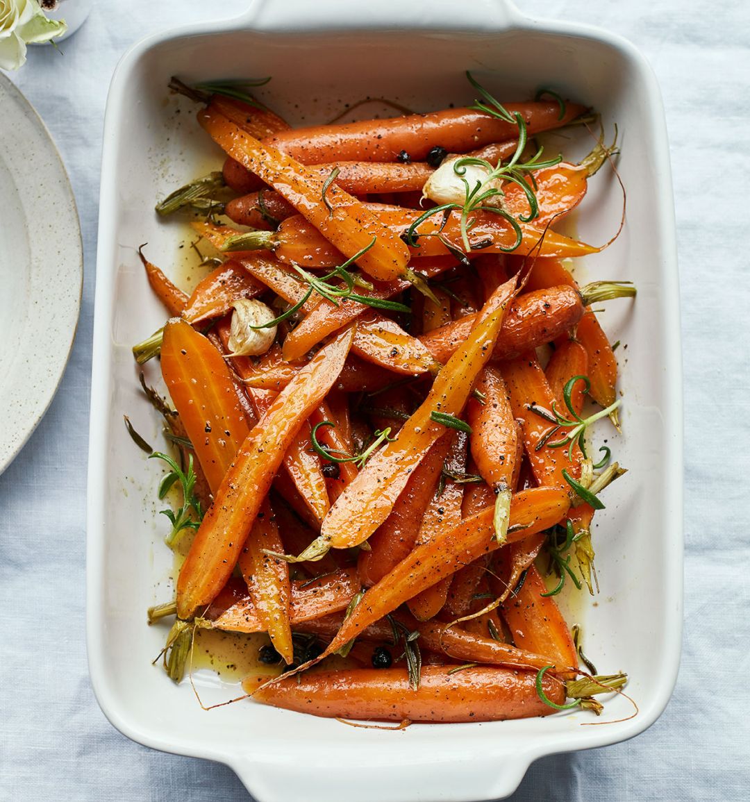Rosemary-roasted carrots