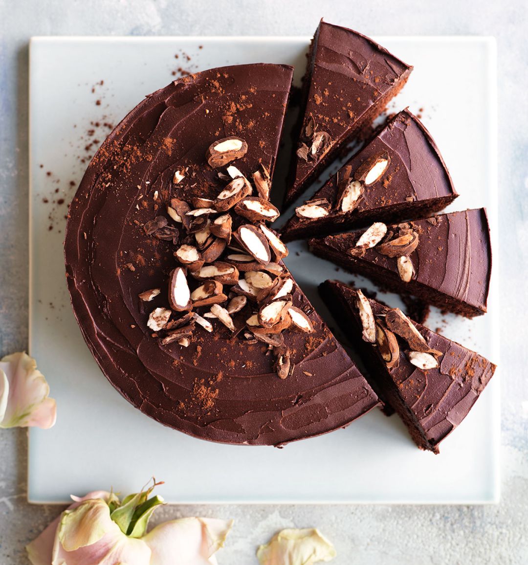 Chocolate truffle cake