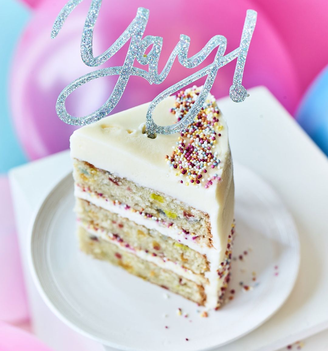 Funfetti celebration cake