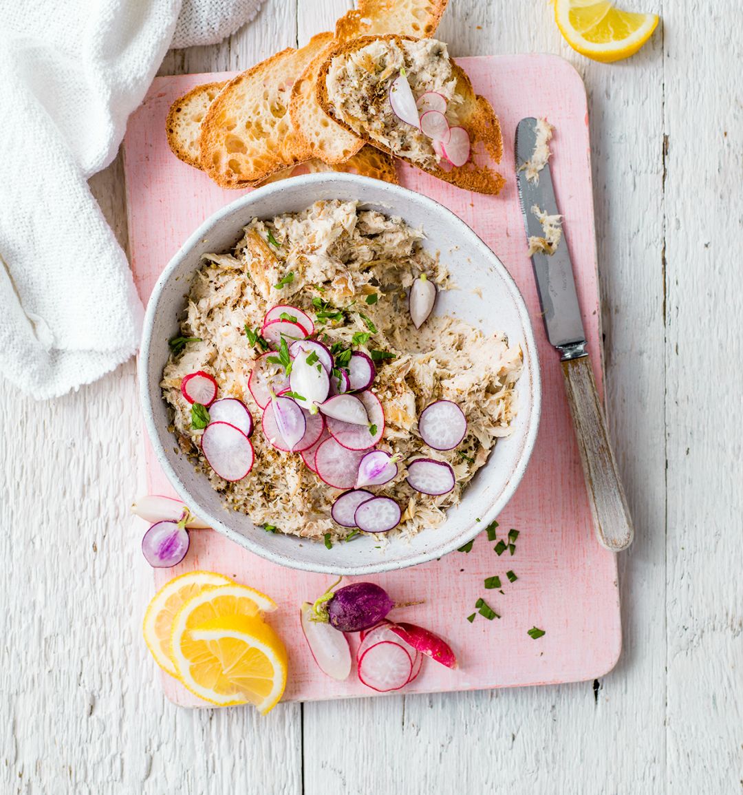 Smoked mackerel pâté