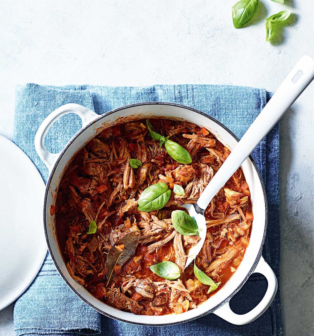 Slow-cooked pork and fennel ragu