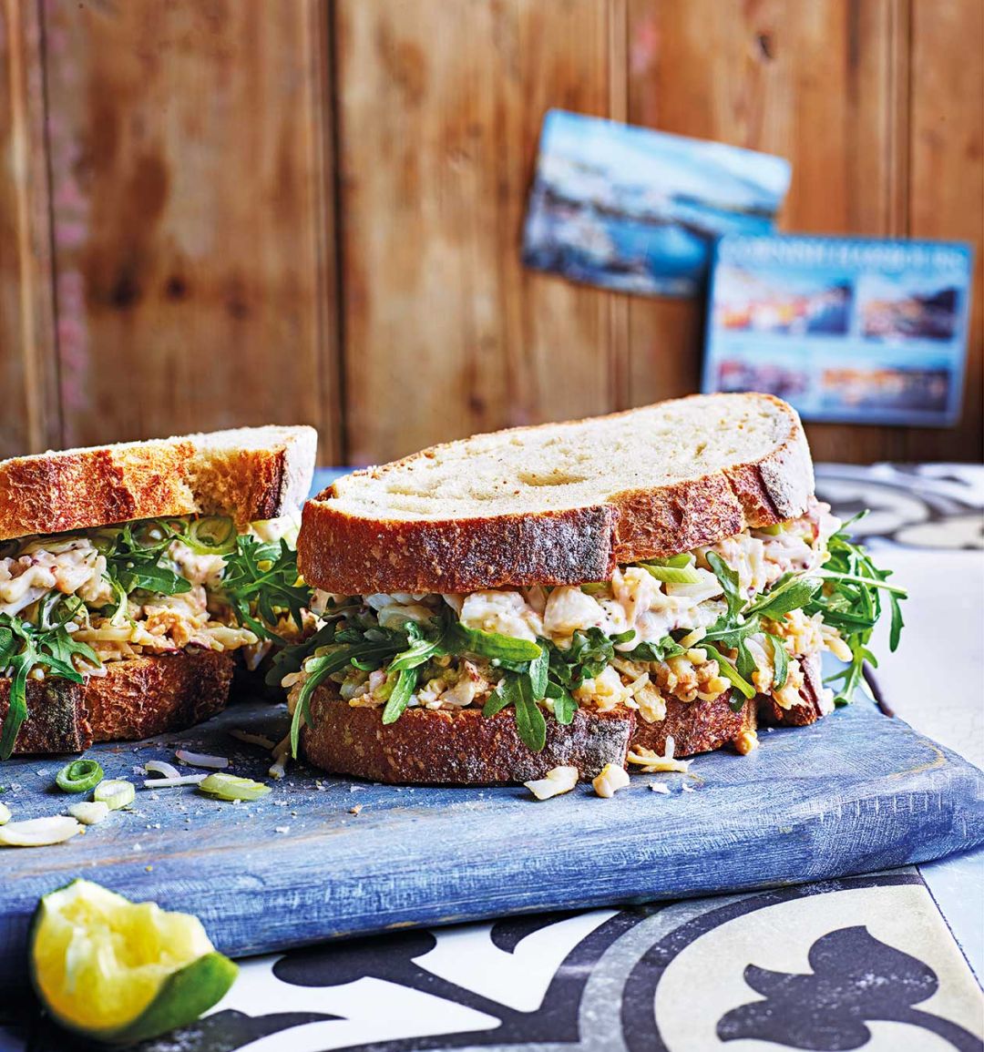Ultimate crab sandwich