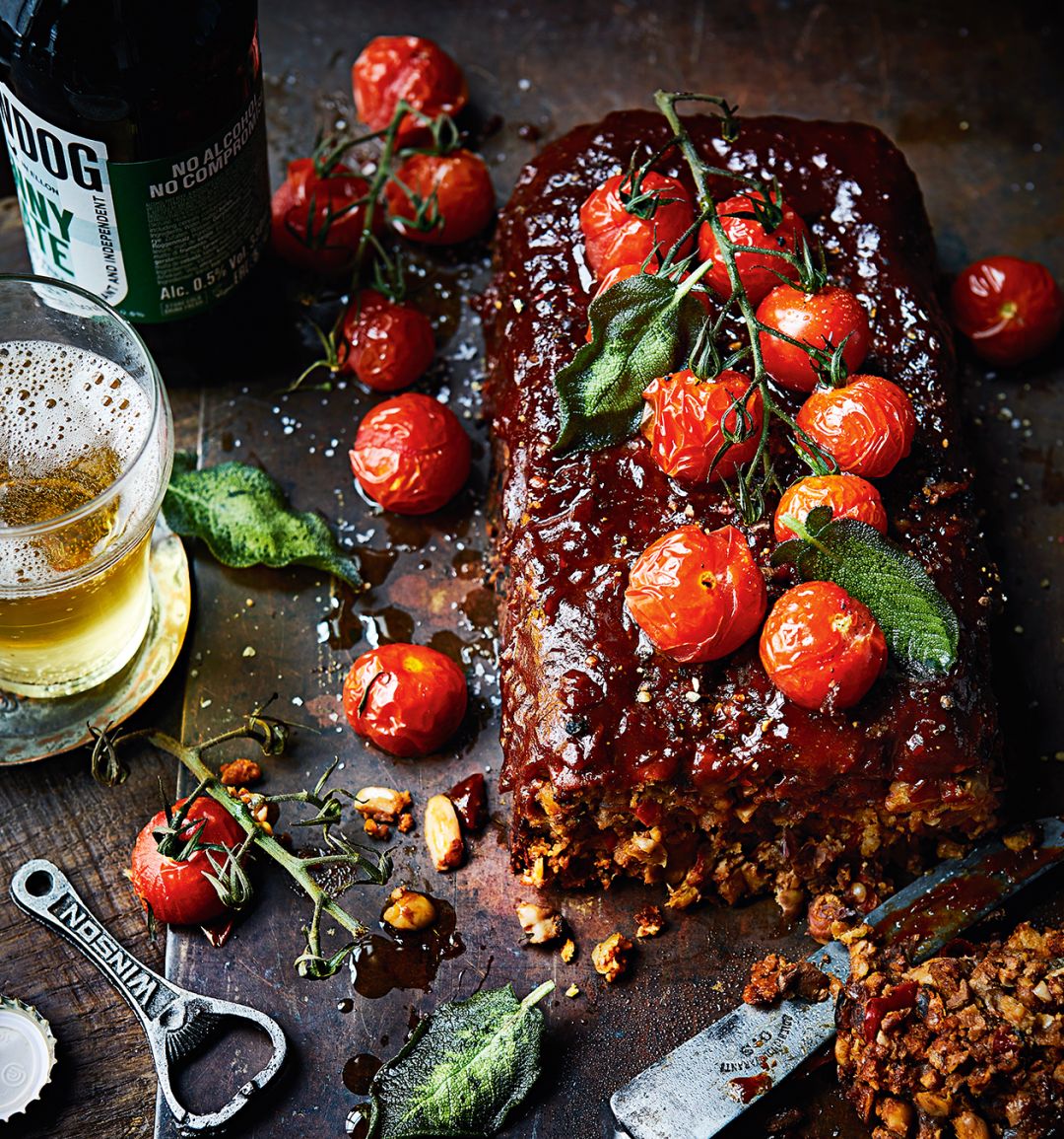 Harissa-spiced 'meatloaf' roast