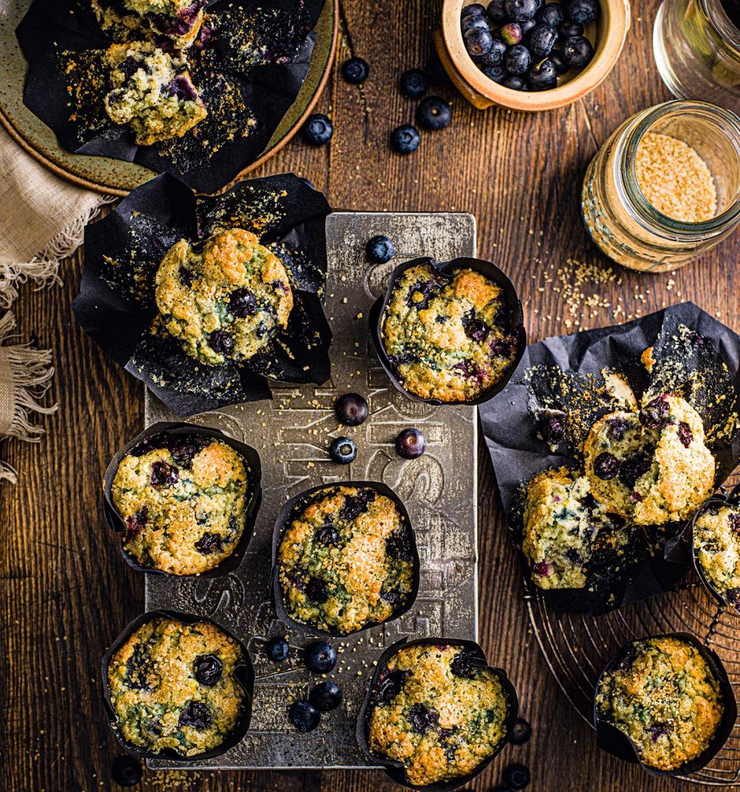 Ultimate blueberry muffins