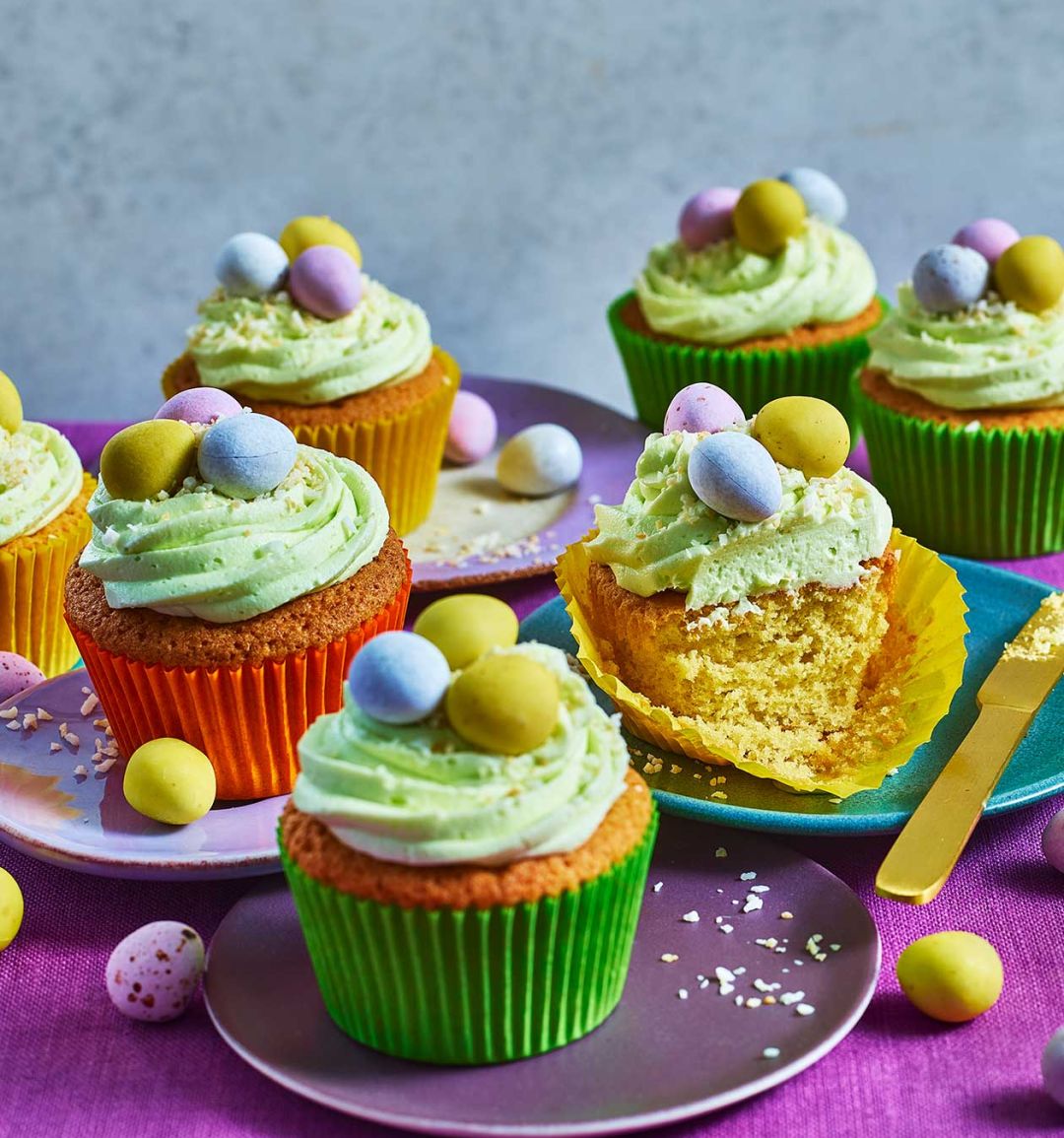 Sponsored: zingy bird nest cupcakes