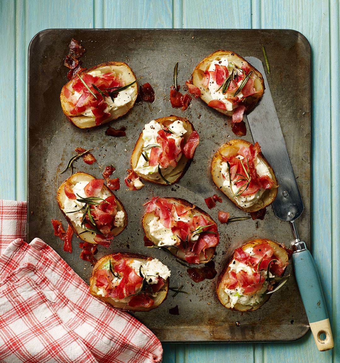 Loaded potato skins