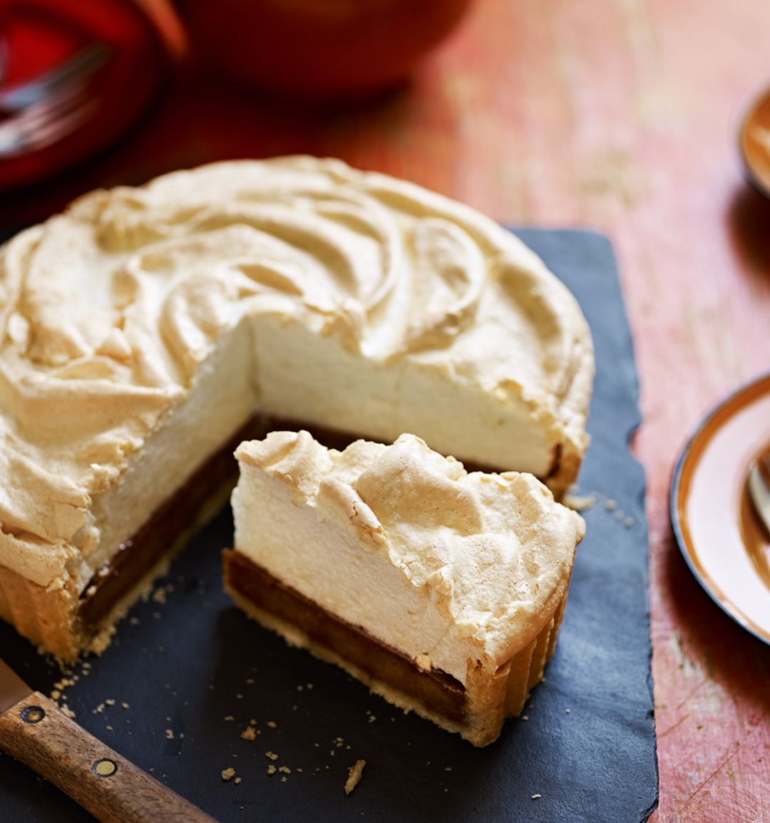Pumpkin meringue pie