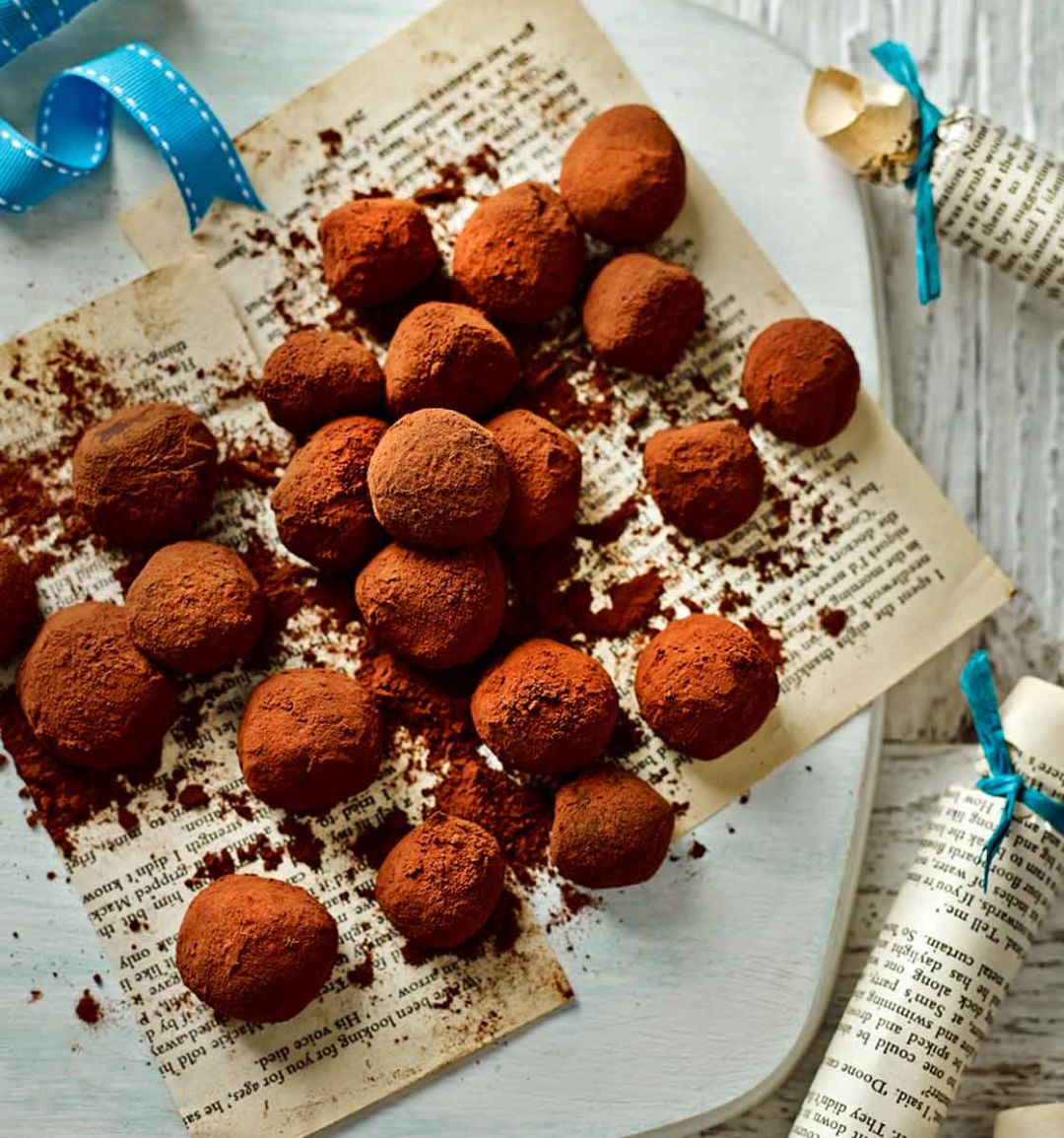 Mocha truffles
