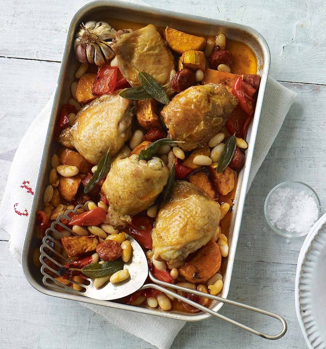 One-pan Spanish chicken