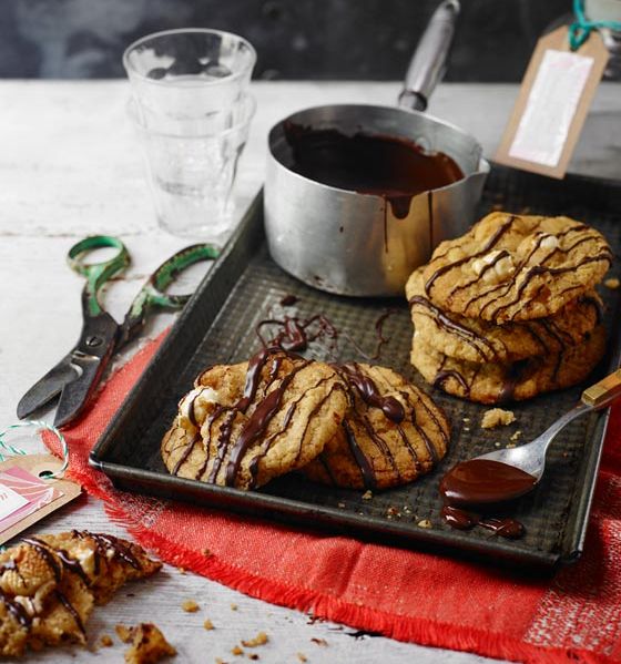 Toffee popcorn cookies 